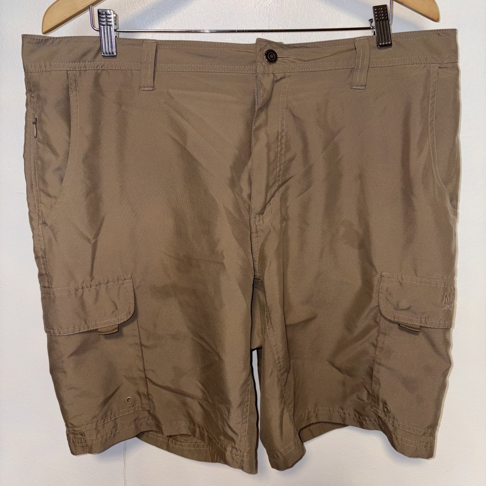 Magellan Men's Brown Shorts Size 38 ‎ Casual Outdoor Fishing Hiking